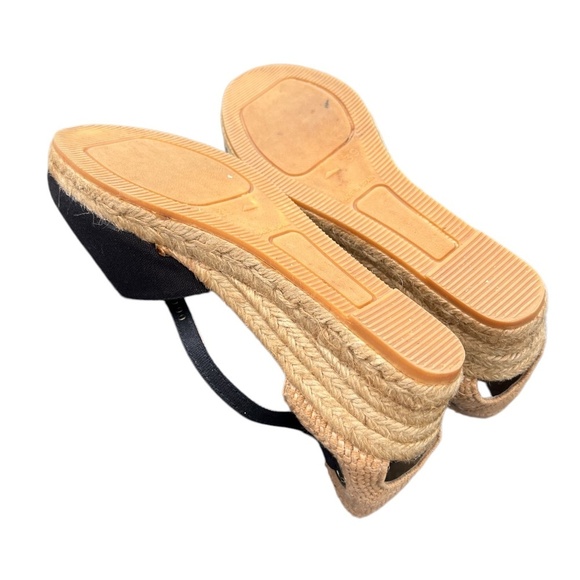 VISCATA Gava Canvas Wedge Handmade 2 ½” Heel Women's Sandals, Size 39/8 - Picture 14 of 14